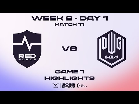 Highlights NS vs DK - Ván 1 | Tuần 2 Ngày 1 | LCK Mùa Xuân 2022