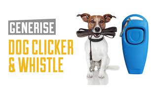 The 2 in 1 Pet Whistle and Pet Clicker