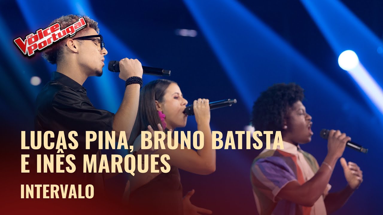 Lucas Pina, Bruno Batista e Inês Marques - 