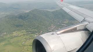 Air Asia QZ 462 Landing di Airport internasional Lombok (BIL)