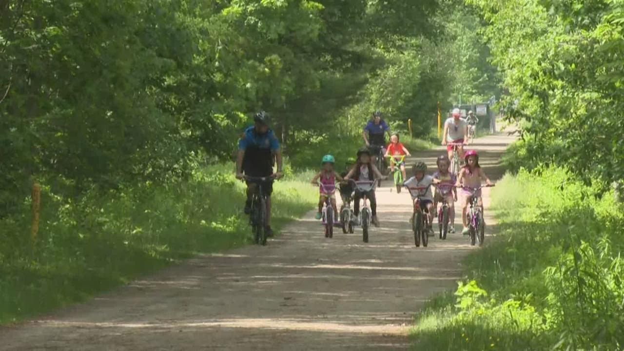 Community rides bikes with Biddeford Police officers in 