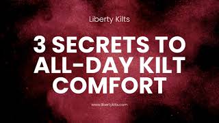 3 SECRETS to All-Day Kilt Comfort (Stop Making These Rookie Mistakes!) #kilt #highlander