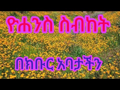 የዮሐንስ ስብከት ይደመጥ EOTCTV NahiTube1 Helutube FikrTube Dr4nj Helutube 30 Liekick