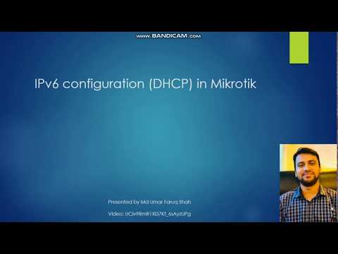 How to configure Mikrotik router IPv6 Prefix