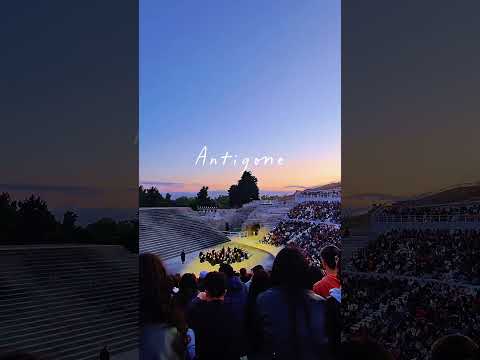 Video . Teatro Greco. Antigone di Sofocle. Il mito vive ancora.