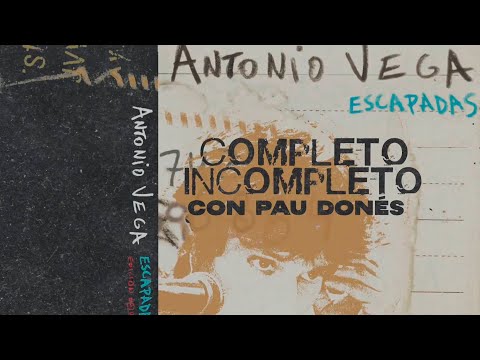 Antonio Vega y Jarabe de Palo - Completo incompleto (Lyric Video Oficial)