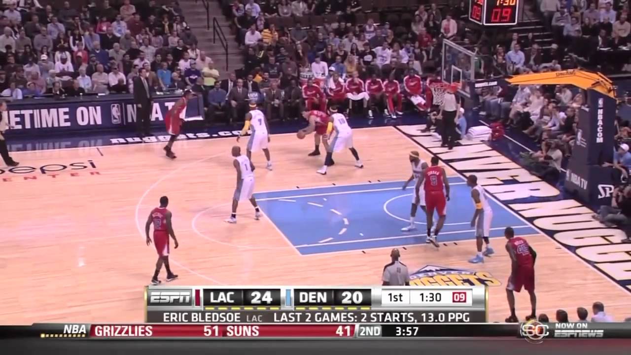 201011 NBA Offense Smack Down Lakers Triangle vs. Clippers... uh