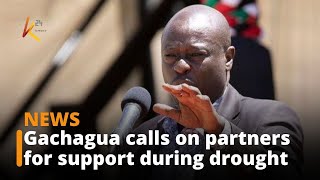 Deputy President Rigathi Gachagua calls for support in drought mitigation