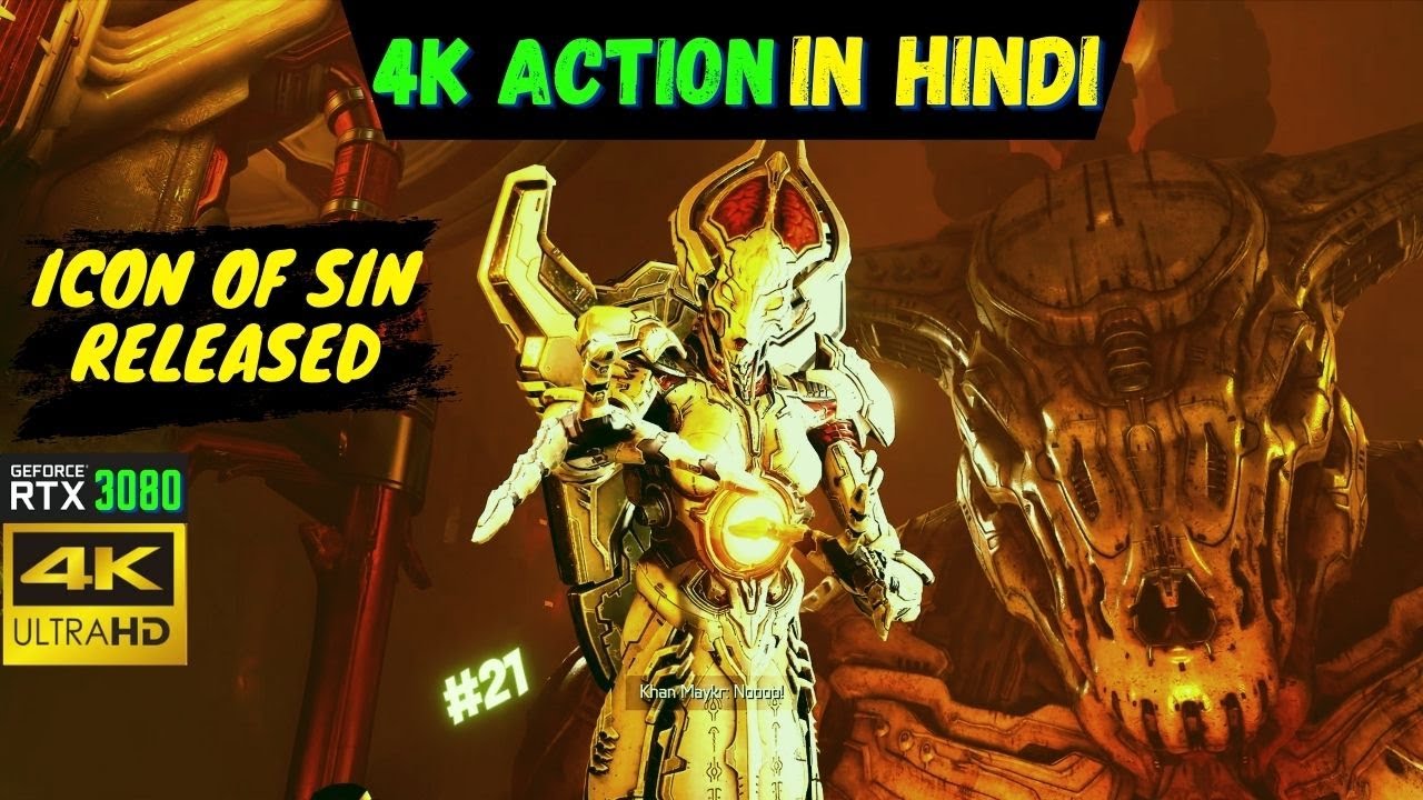 Doom Eternal | Disrupt the Ritual | Hindi | RTX3080 | 4K | Gameplay ...
