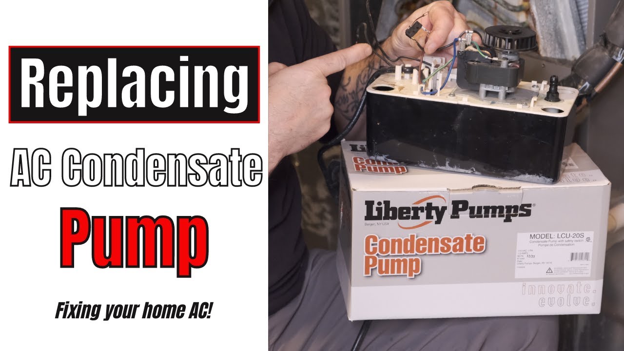 HOW TO INSTALL AN AC CONDENSATE PUMP - YouTube