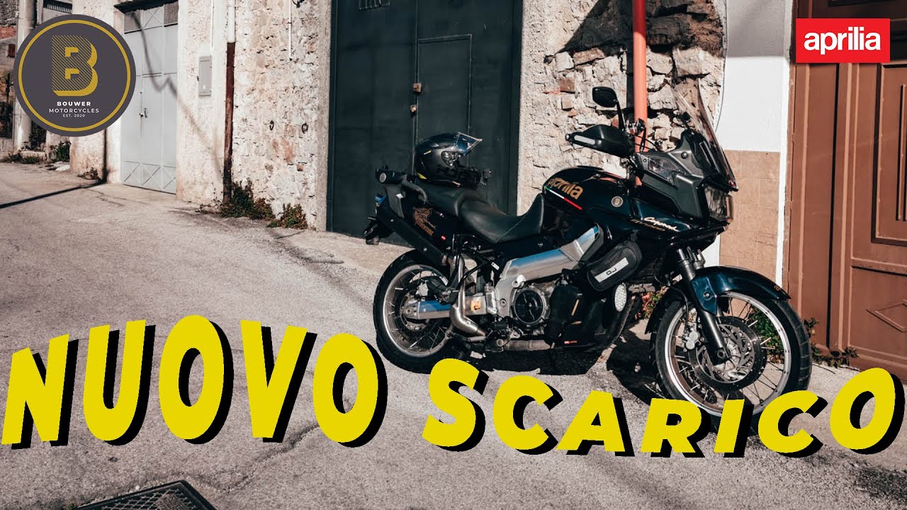NUOVO SCARICO 😍 Ora SUONA come una VERA APRILIA...🔥FORSE HO ESAGERATO! APRILIA CAPONORD ETV 1000 🧭