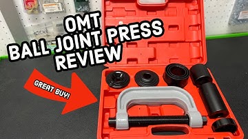 Orion Motor Tech Ball Joint and U Joint Press Tool Review