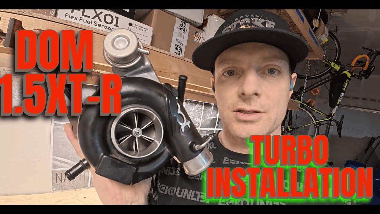 DOM 1.5XT-R TURBO INSTALLATION 2018 STI