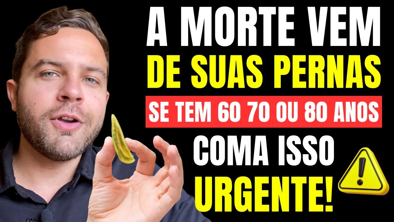 A Morte Vem das Pernas! Todos os Maiores de 60 Precisam Ver Isso