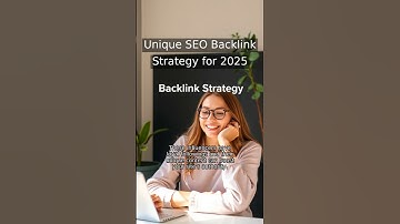 Unique Seo Backlink Strategy For 2025 | Backlink Ideas