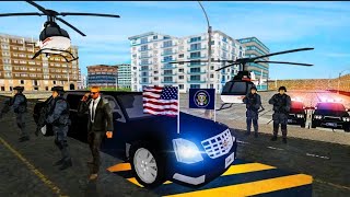 Intelligent Cop Protection To President 🚓🙋🏻 Police Car Simulator Gameplay. screenshot 3