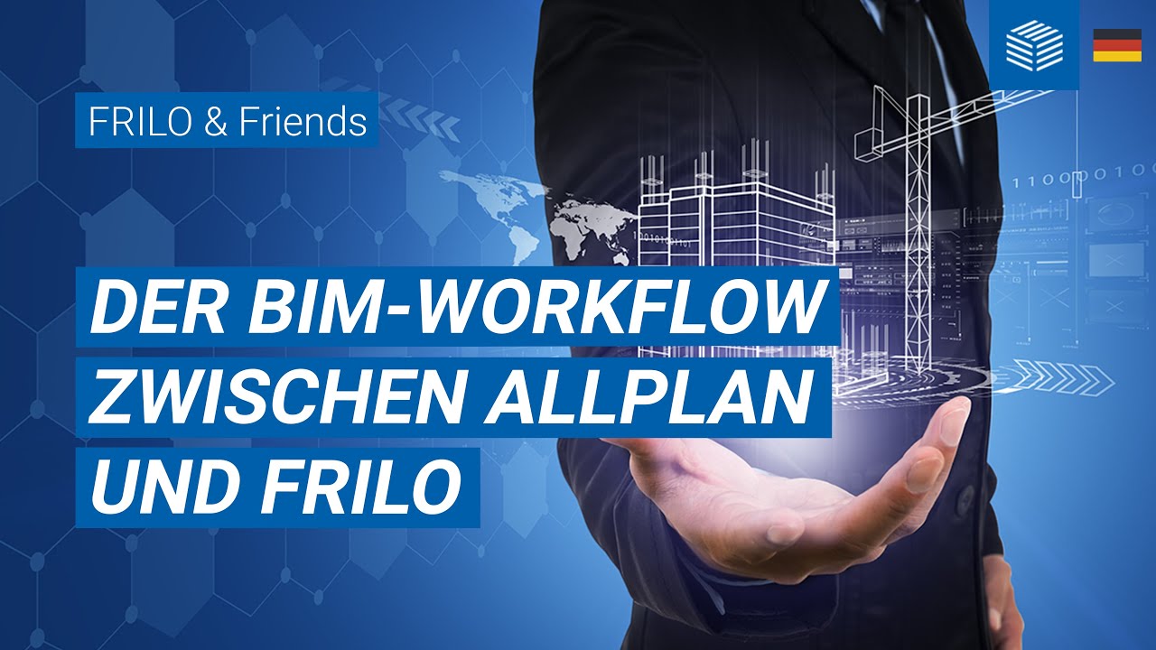 Anbindung des Gebäudemodells an den FRILO BIM-Connector® - YouTube