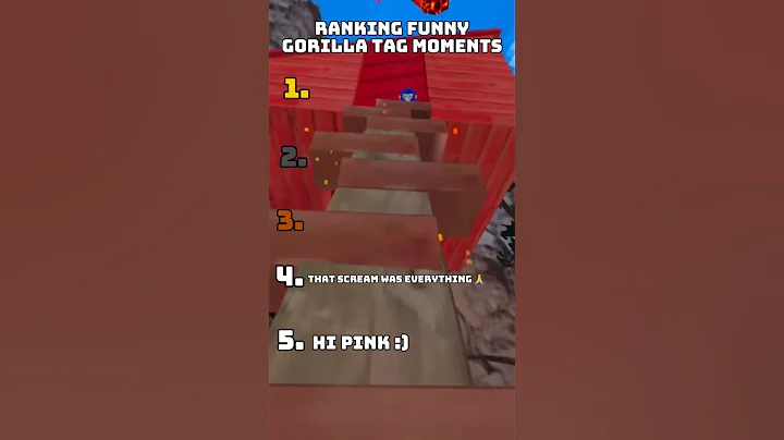 Ranking Gorilla Tag funny moments! #gtag #vr #gorillatag