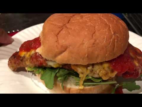 Best Chicken Parm Sandwich - Log cabin cooking - chicken Parmesan