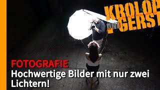 Das MustKnow 2 Licht Beauty Setup - Beautyfotografie mit Dauerlicht 📷 Krolop&Gerst