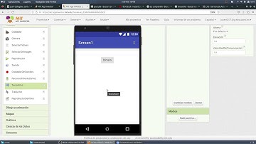 Texto a voz App Inventor TIC ESO Bachillerato IES Monterroso