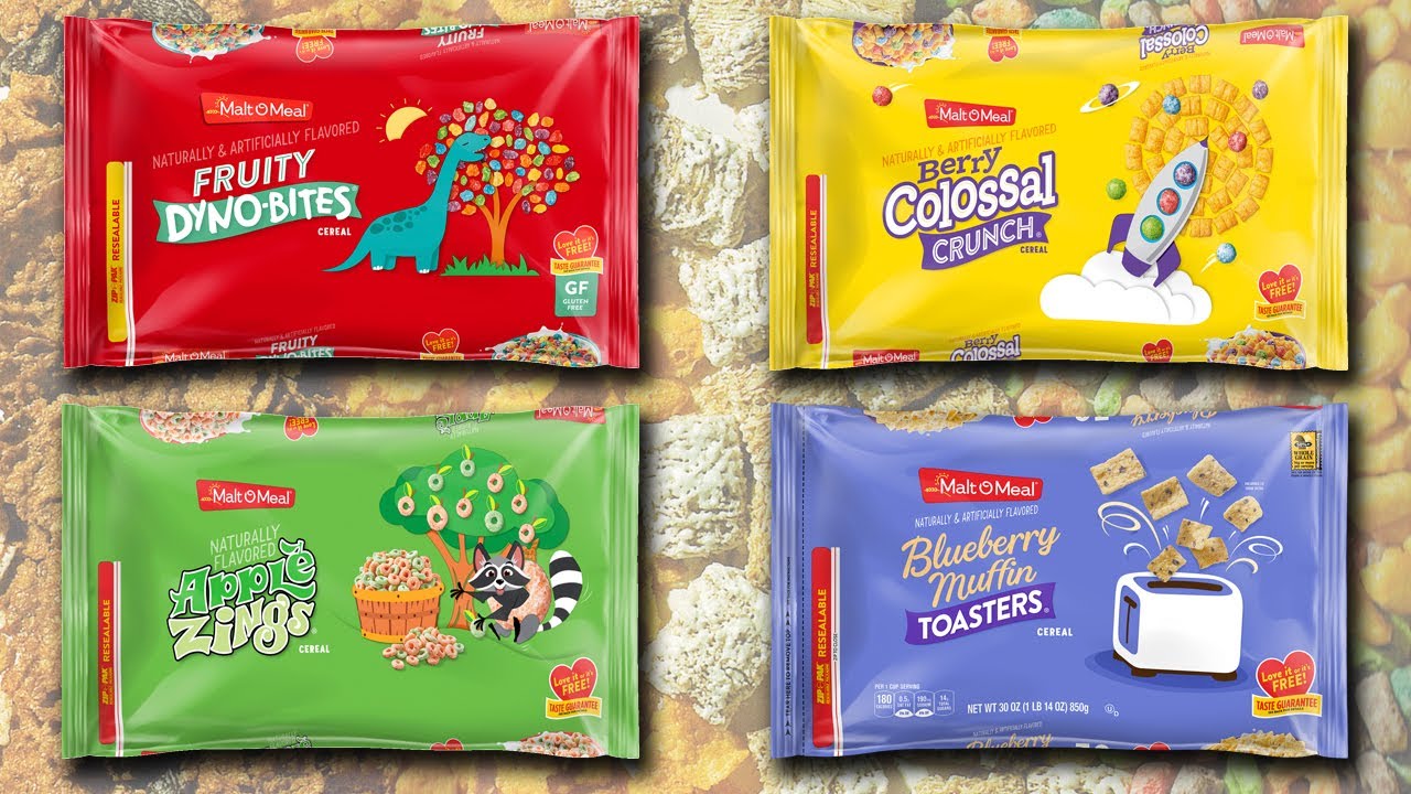 MaltoMeal's Bagged Cereals Taste Test YouTube