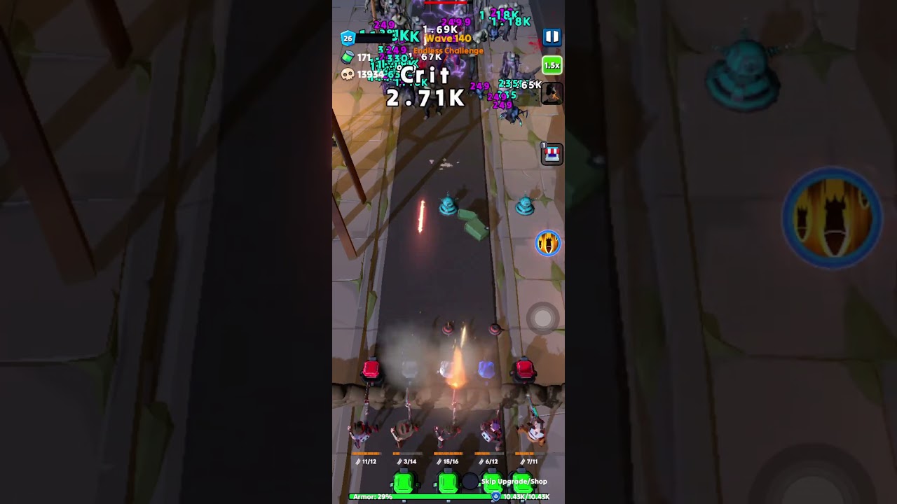 Idle Zombie Wave Gameplay 