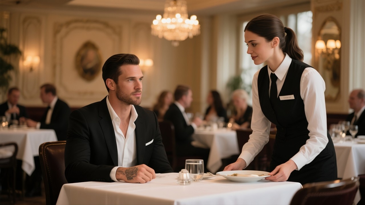 A Waitress Spoke Perfect Italian to a Stranger —The Mafia Boss at the Next Table Left His Black Card