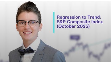 Regression to Trend: S&P Composite Index (October 2025)