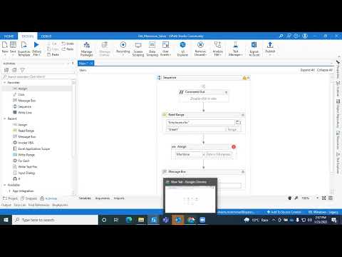 GetMax & MinVal Using UiPath