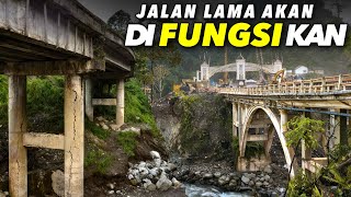 Berita Baru, Jalan Lama Lembah Anai DIFUNGSIKAN Kembali, Update Lembah Anai