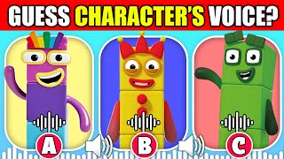 Can You Guess The Numberblocks Voice? Guess The Voice Quiz Numberblocks Animation