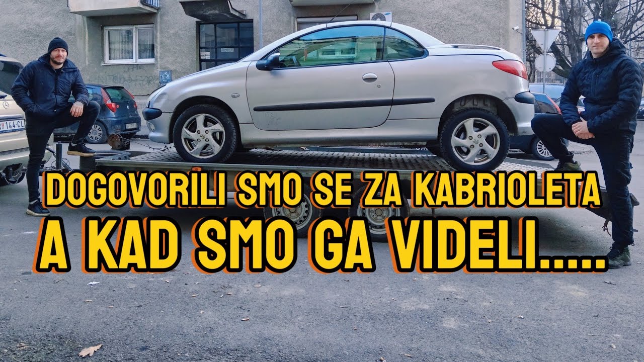 Kupovina Kabrioleta i Nesporazum Sa Prodavcem DA LI SE KROV OTVARA | Peugeot 206 cc |
