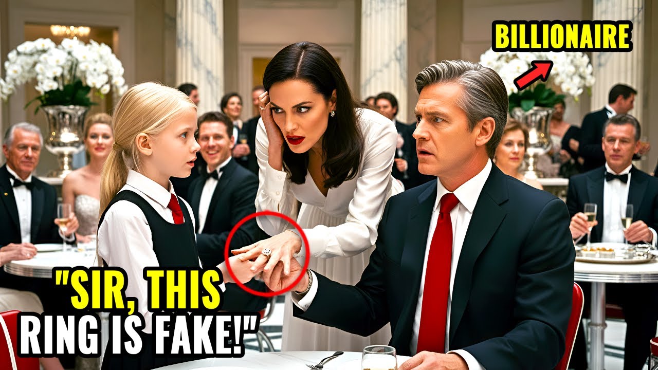 «Это не настоящий», — прошептала дочь горничной на чистом немецком, спасая миллиардера от мошенни...