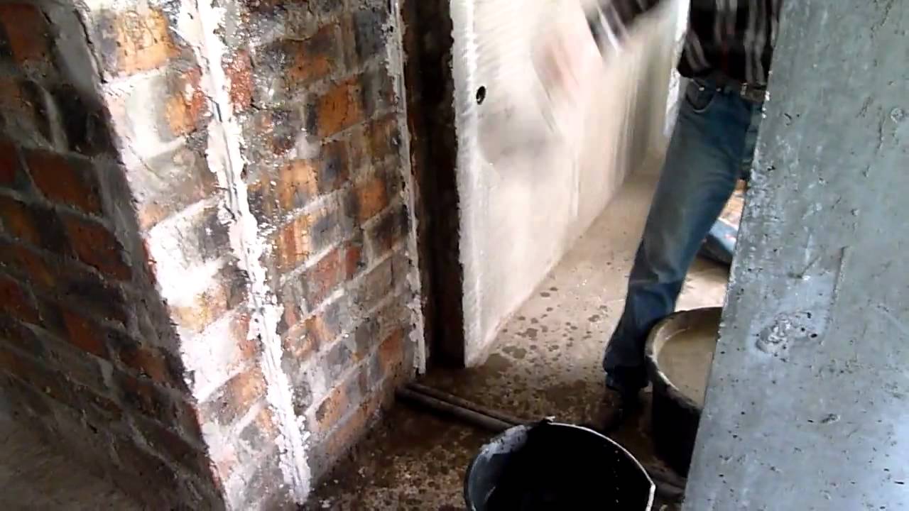 Качественная штукатурка кирпичных стен в Ростове-на-Дону - YouTube