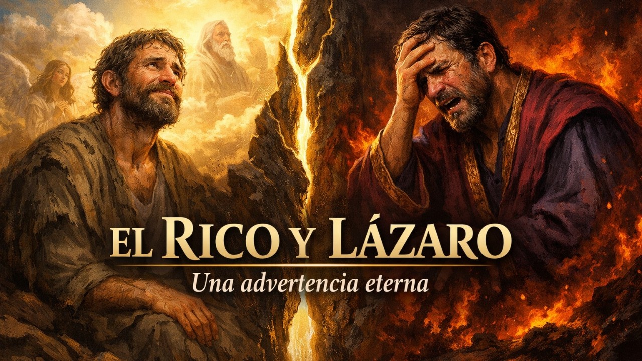 La historia del rico y Lázaro #jesus #palabradios #evangelio #historiabíblica #oracion
