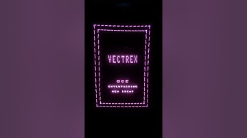 Voom engine running on Vectrex