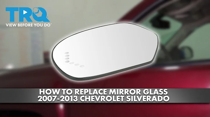 How to replace Mirror Glass 2007-2013 Chevrolet Silverado