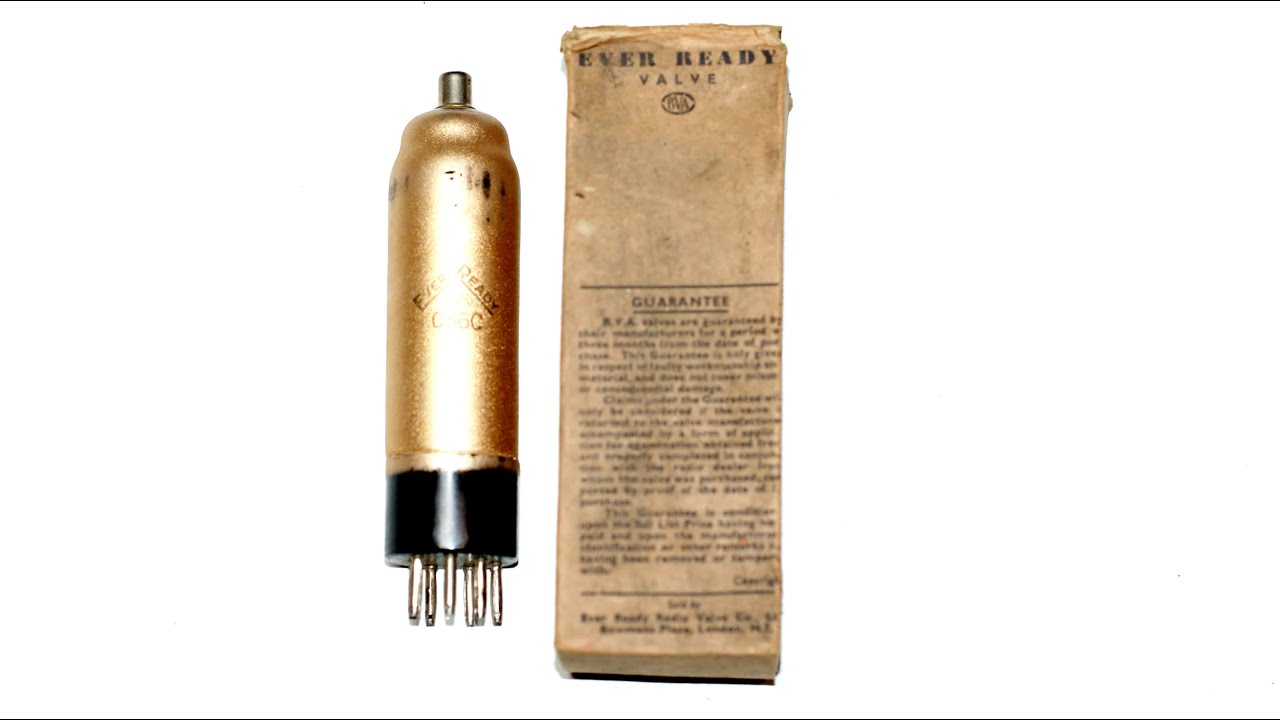 Unboxing Ever Ready C36C Triode Heptode Frequency Changer    