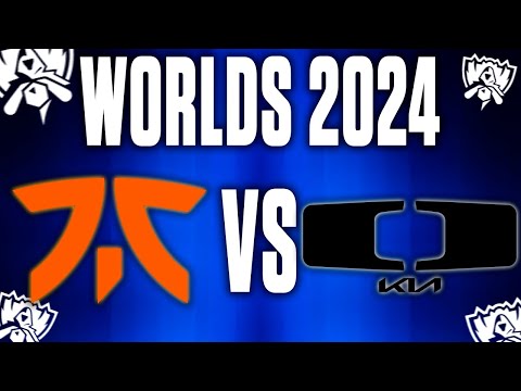 FNATIC VS DPLUS KIA WORLDS 2024 HIGHLIGHTS - CASTEO DE IBAI