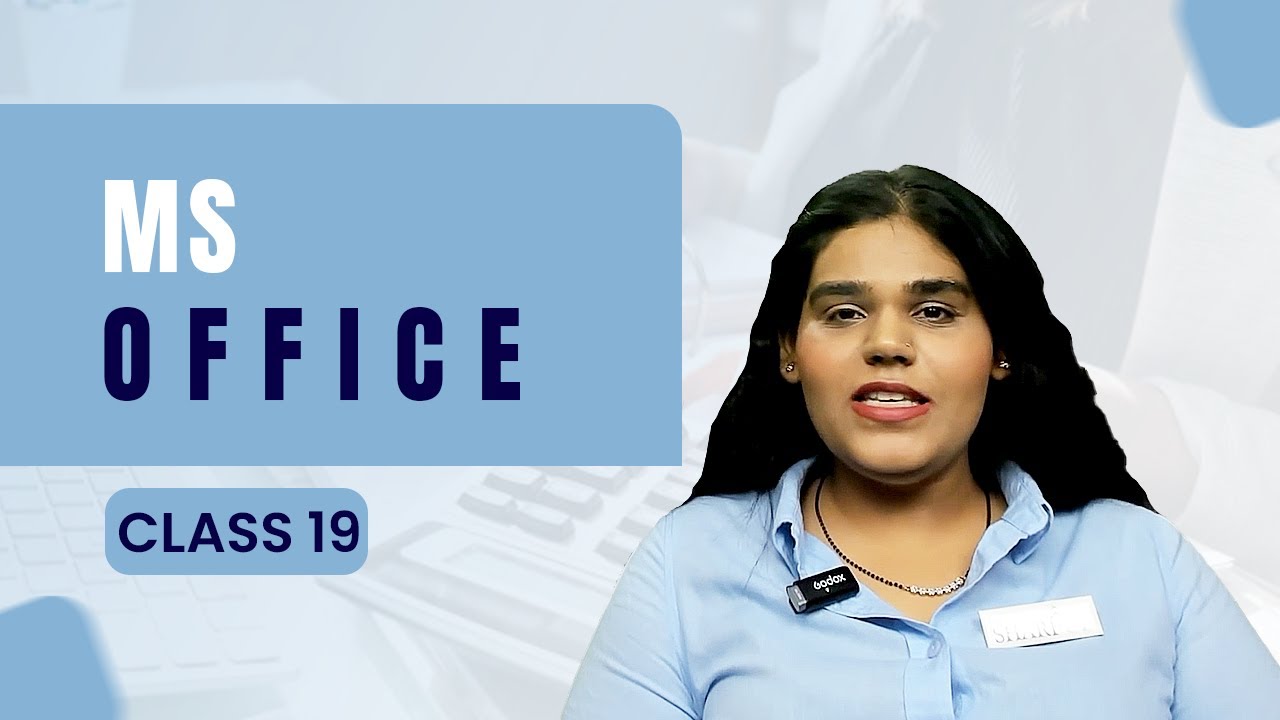 Accounting Class 19 | MS Office Complete Course in Hindi | 2026 | Sharpup