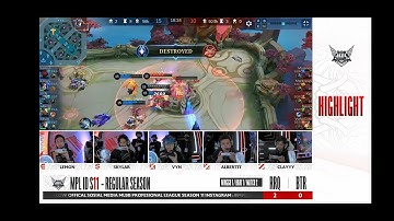 mic check RRQ VS BTR DAY 1 MPL SEASON 11 #rrq #btr #mplid #mobilegends