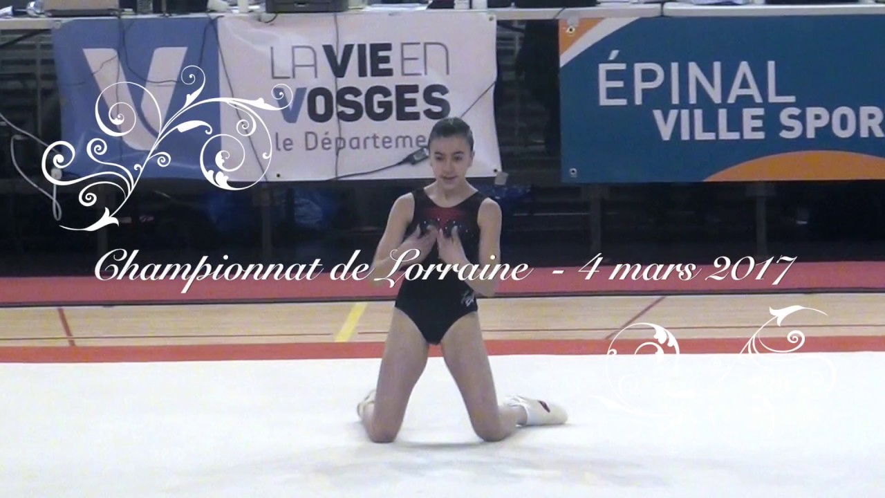 Championnat de Lorraine 2017 - Célia 12 ans