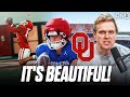 This John Mateer DIME At Oklahoma Sooners Spring Practice Is  BEAUTIFUL