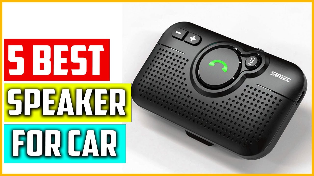 Top 5 Best Bluetooth Speaker For Car Reviews 2023 YouTube