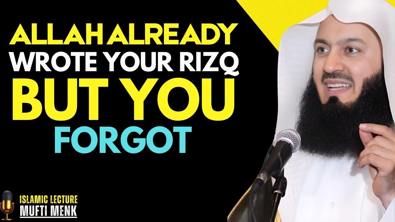 “The Hidden Truth About Rizq That Will Change How You See Money | Mufti ...