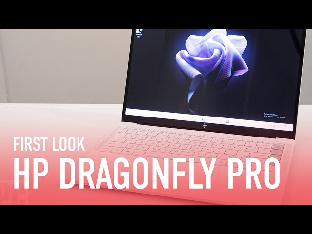 CES 2023 Hands-On: HP's Dragonfly Pro, a Sharp Laptop With Special