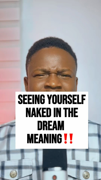 Seeing yourself naked in the dream | Joshua Generation #inspiration #prophetic #motivation #fyp