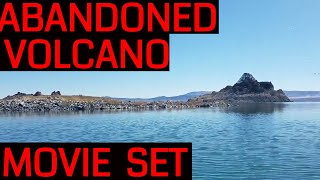 Abandoned Fake Volcano - Movie Set - Secret Campsite in the Middle of Mono Lake