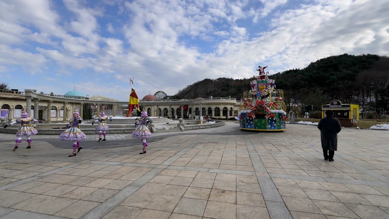 [4K]에버랜드 2024 블링블링 X-mas 퍼레이드